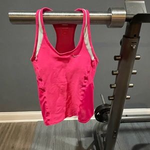 Nike Dri-Fit Workout Tank with Built-In Bra